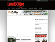 Tablet Screenshot of landscapecontractor.com.au